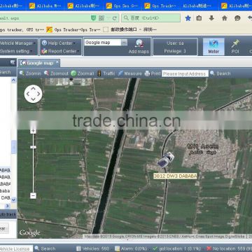 Web Based GPS Tracking Server software support mapinfo google map