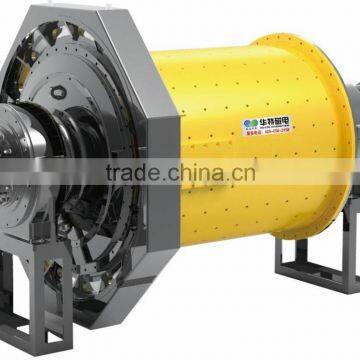 Overflow type wet ball mill