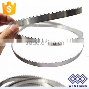 High quality sharp carbon steel band saw blade for cutting frozen meat and bone