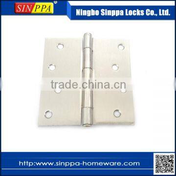 SPG-002F 4inch Loose Pin Flat Head Steel Cabinet Square Corner Furniture Door Hinge