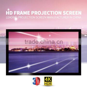 Home Theater System 180" Inches 3984*2241mm/16:9 Fixed Frame Projection Screen photo-3