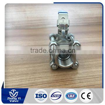 High Quality Competitive Stainless Steel Three Piece Stainless Steel Ball Valve photo-5