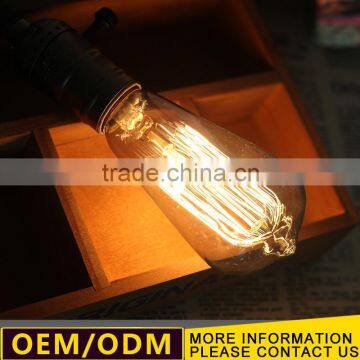 China wholesale 2016 new product 25w 220v tubular hairpin edison bulb T20 clear bulb E27 decorative bulb