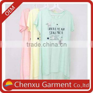 Girls Sexy Night Wear Cotton Jersey Sexy Women's Sleepwear Western Style Sexy Lingerie Women Dresses New Model Casual Dresses