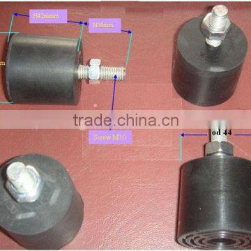 Small Rubber Shock Damper / Durable Rubber Shock Reducer / Big Rubber Vibration Damper