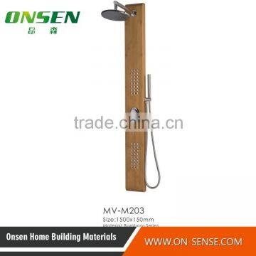 Bamboo shower panel