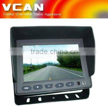 5 inch digital TFT panel monitor 3 ways video input