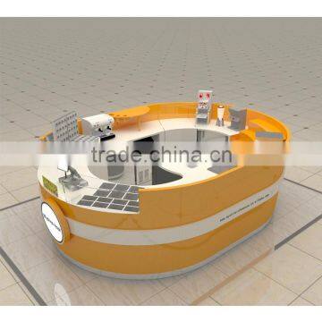 Luxury High-End shopping mall kiosk of Indoor coffee kiosk for sale