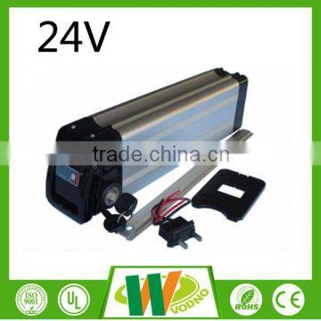 High power 18650 battery cell e-bike battery 36V li ion battery pack, battery in frame electric bike