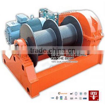 High quality marine double drum hydraulic winch