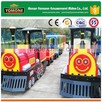 Hot selling small amusements park rides electric trains tourist for sale