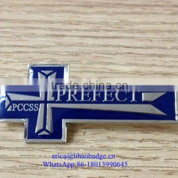 2016 Customized Shape and Logo Brass Plating Sport Lapel Pin Badge With Butterfly Clutch Soft Enamel Metal/Custom Badge