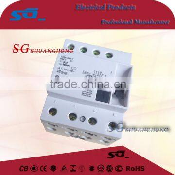 63A80A100A125amp 240/415V SG2M 5SM1 RCCB electromagnetic type