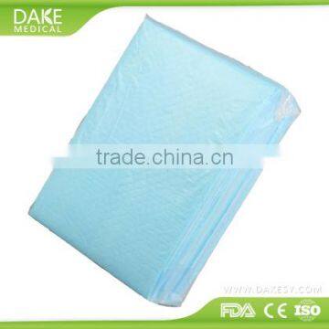 Disposable adult under pad used in the hospital