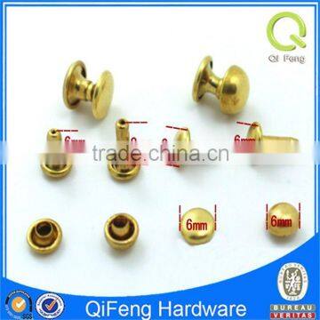 Custom Made Rivet Low Price Gold Decorative Rivets