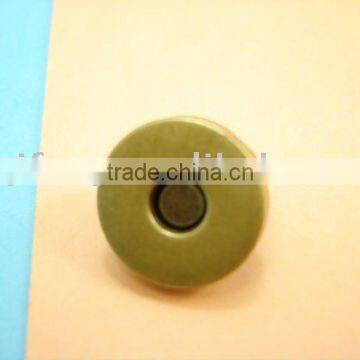 QF- low price 18mm-4mm magnetic button antique brass