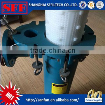 PP plastic cartridge filter housing