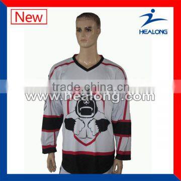 cheap sublimation reversible ice hockey uniform