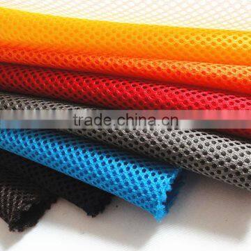 sandwich 3d air mesh fabric for sports shoes motorcyclists clothes