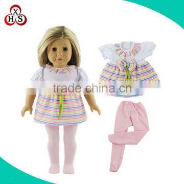 Lovely 11 Inch American Girl Vinyl Plastic Doll Clothes