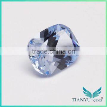 Wuzhou Gems Processing Loose 104# Synthetic Blue Nano Spinel Gemstone photo-4