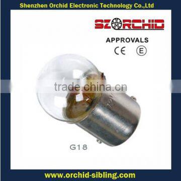 auto halogen incandescent lamp G18