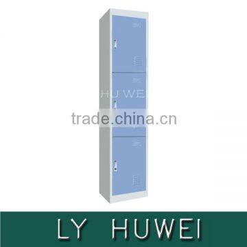 China 3 doors compact laminate furniture with different color