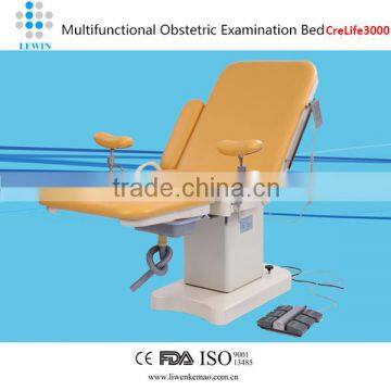 2016 hot sale CE&ISO approved electric obstetric medical exam table Crelife 3000