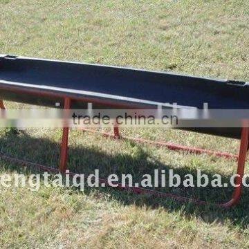 high quality galvanized farm equipment animal feeding trough