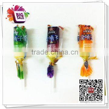 Jar Packed Colorful hard candy whistle lollipop