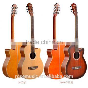 Wholesale 39 Inch Acoustic Guitar CARAVAN MUSIC HS3940 photo-4
