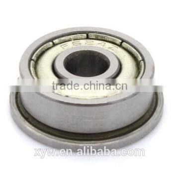 F624 ZZ 2RS flange bushing ball c 4*13*5mm 4x13x5mm for 3d printer