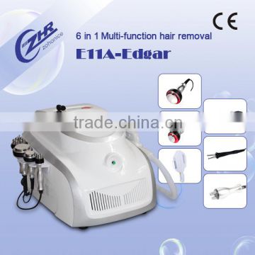 7.4 Inch E11A Multi-functional 6 IN 1 Ipl+rf+cavitation Beauty Skin Tightening Equipment Ipl Rf System Pigmented Spot Removal