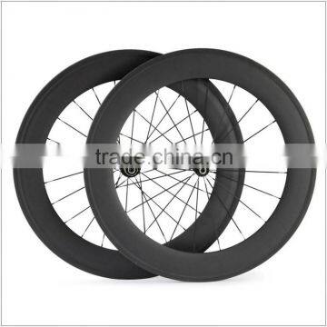 Made in China Bike Parts 88mm Wheel Rims Bicycle Full Carbon Rim
