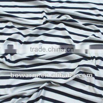 100% combed cotton knitted yarn dyed fabric