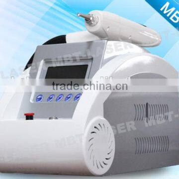 Popular nd yag laser tattoo removal+face whitening beauty machine2016