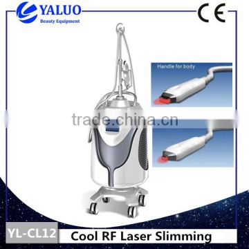 2 IN 1 Coolant Wave Vacuum Multipolar Slimming Machine Laser Cryo Device