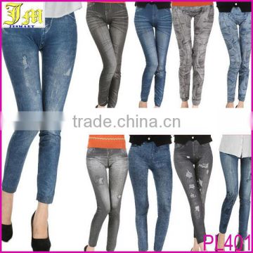 2014 New Fashion Womens Ladies Denim Jeans Sexy Skinny Leggings Jeggings Tights Stretch Pants Trousers