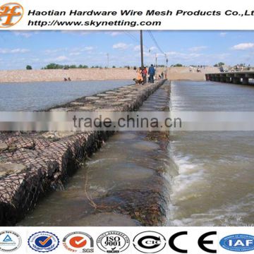 River bank protective hexagonal gabion wire mesh for protecting