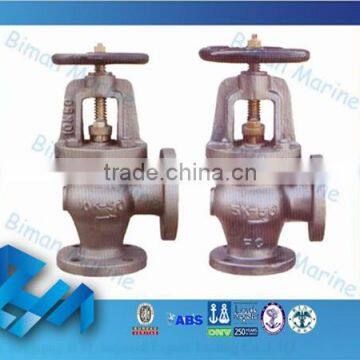 MARINE CAST IRON 5&10Kgf/cm2 SCREW-DOWN CHECK ANGLE VALVES