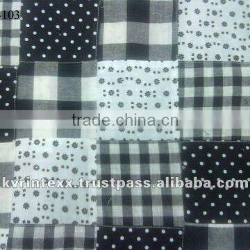 patchwork cotton fabric