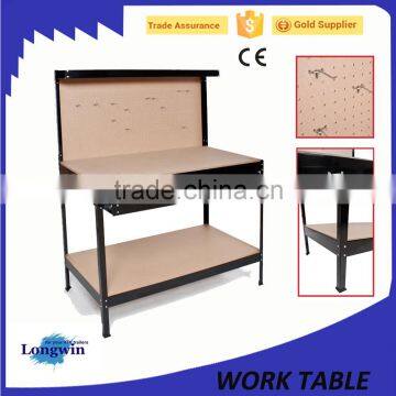 heavy duty steel used industrial garage workbench