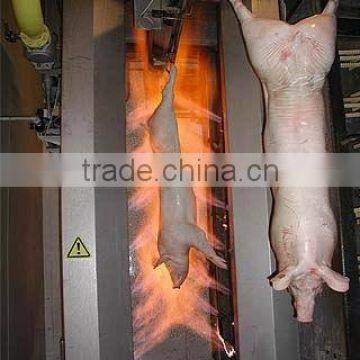 Automatic singeing oven slaughtering equipment