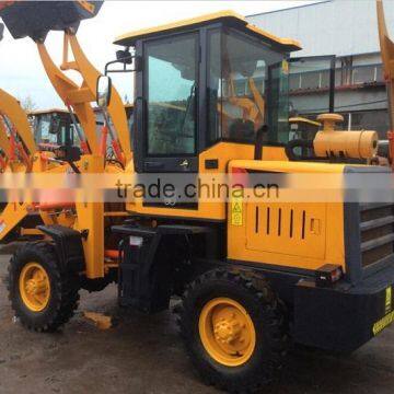 Wide Cabin Very Low Price Small Front Wheel Loader Well Made in China