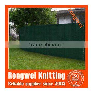 dark green pe knitting privacy window screen