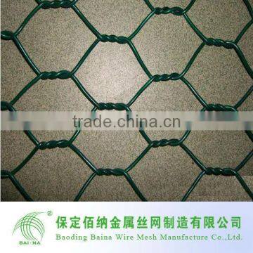 24-Inch 25-Foot 1-Inch Mesh PVC Coated Green Poultry Netting