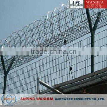 Electric Galvanized Barbed Wire Fencing ( Professional factory ISO9001)