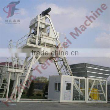 YHZS25 mobile concrete batching plant in kenya