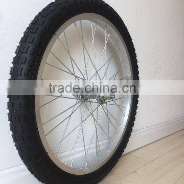 20x2.125 Cart Wheel (for Dog Cart, Rubbish Cart, Hospital Cart ) photo-3