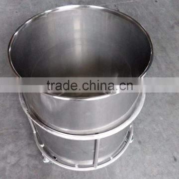 Customized stainless steel storage tank /stainless steel bucket/ barrel /drum / pail